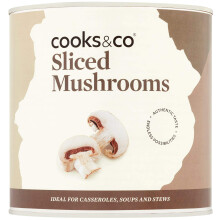 Cooks & Co Sliced Mushrooms - 6x2.5kg