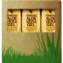 Aloe Vera Gel Drink Tripack by Forever (3 x 1litre Tetrapaks)