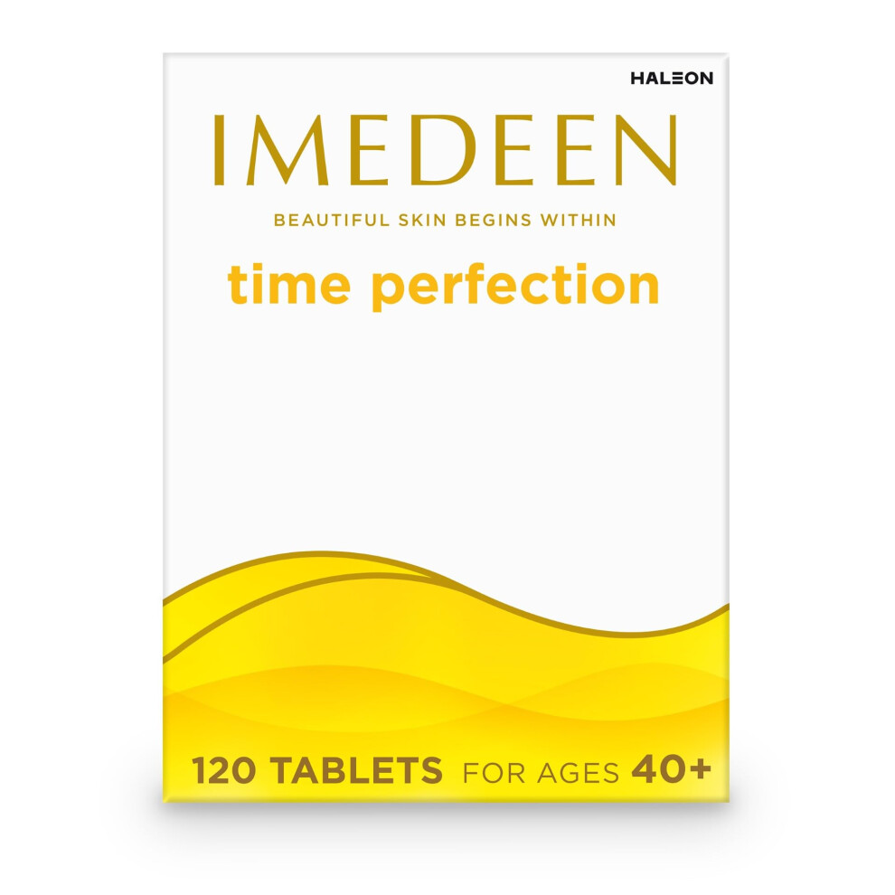 Imedeen Time Perfection - 120 Tablets - Skincare Supplements To Support Collagen Formation - Containing Vitamin C And Zinc - Improves Moisture Balance