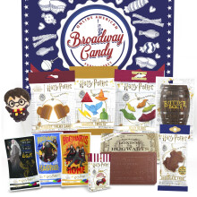 HarryPotter Sweets & Chocolates Hamper - American Sweets Selection Box - Jelly Slugs, Bertie Botts, Magical Candies, Gringotts, Butterbeer - Birthday,