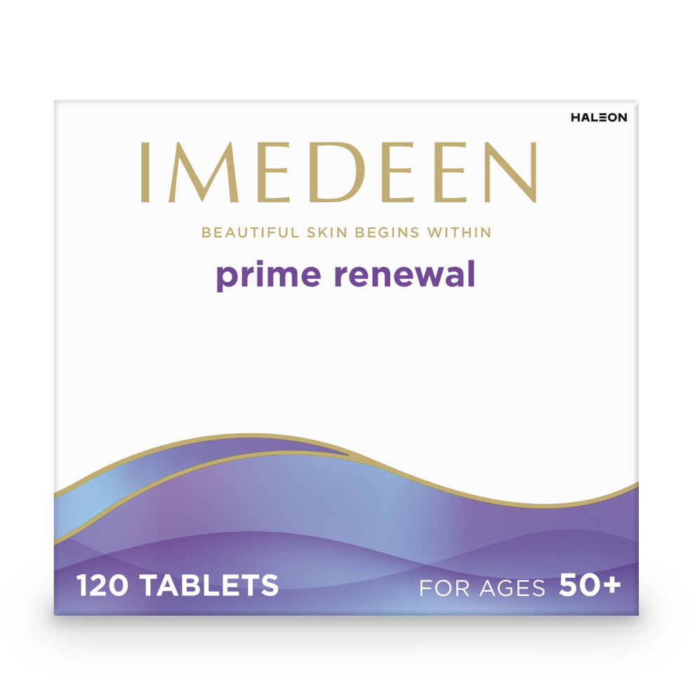 Imedeen Prime Renewal Beauty & Skin Care Supplements For Women, 120 Tablets