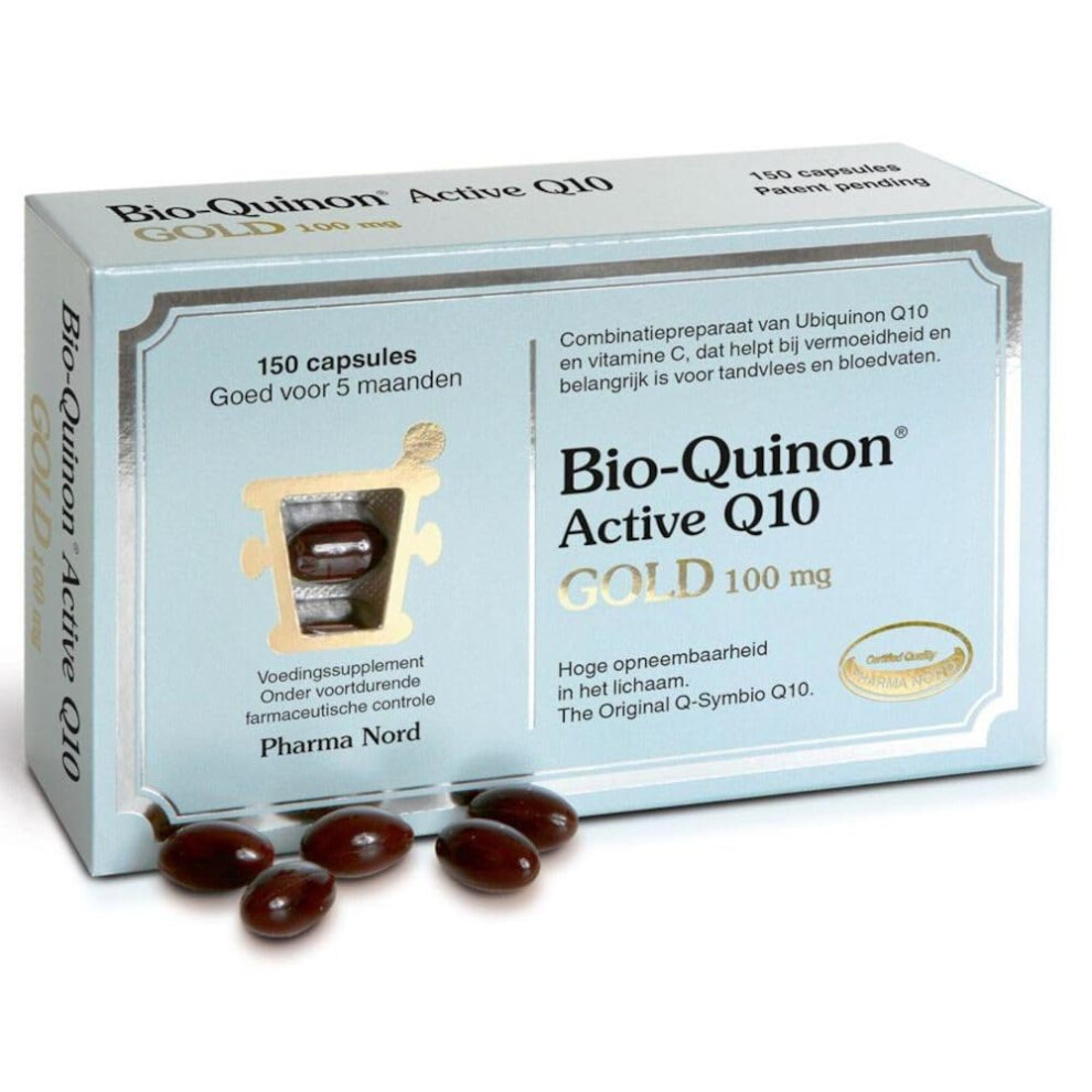 Pharma Nord Gold Bio-Quinone Active Q10 100Mg (150 Capsules)
