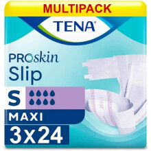 3 Packs Of 24 TENA Slip Maxi Small (50cm-80cm/20-30in)