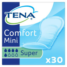 Tena Comfort Mini - Super - 6 Packs of 30 Incontinence Pads