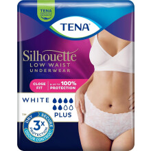 Tena Lady Silhouette Plus Medium (6 Packs of 12)