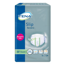 Tena Stretch Bariatric Brief, 3X-Large, 8 Count (Pack of 8)