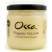 Ossa Organic Tallow | Traditional Beef Fat or Beef Dripping, British Grassfed Cows | Organic & Keto (Tallow) - Parent (Tallow Six Pack)