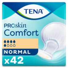 TENA ProSkin Comfort Normal | 5 Drops Absorption | Incontinence Pads | 3 Pack of 42