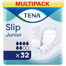 Tena TENA Slip Junior | 6 Drops Absorbency | Incontinence Slip | 4 Pack of 32