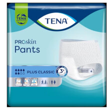 Tena Pants Proskin Plus Classic Small - 4 Packs of 14 - Incontinence Pants