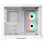 CiT Pro Android X Gaming Cube ATX Mid-Tower Dual Chamber White PC Computer Case 7