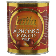 Laila Alphonso Mango Pulp 850 g (Case of 6)