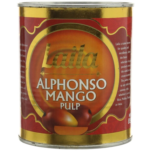 Laila Alphonso Mango Pulp 850 g (Case of 6)