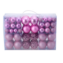 100PCS Hanging Christmas Baubles Ornaments for Christmas Tree Decor