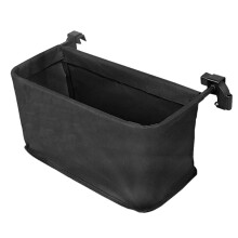 Cart Tail Organizer Bag Foldable Pram Attachment Oxford Cloth Pouch Pushchair Storage Pocket 16.54 X 8.27 X 8.66 Inches