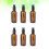 6 Pezzi Vuoti In 20 Ml Per Profumo A 5