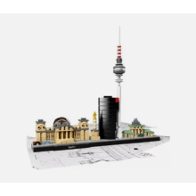 Berlin City Skyline Bausteine | Bausteine Set | 3D
