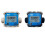 Liquid Flow Meter K24 Digital Flow Meter For Gasoline,Water,Methanol,Kerosene, Electronic Display, Pipe Diameter C, Blue 2