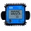 Liquid Flow Meter K24 Digital Flow Meter For Gasoline,Water,Methanol,Kerosene, Electronic Display, Pipe Diameter C, Blue 4