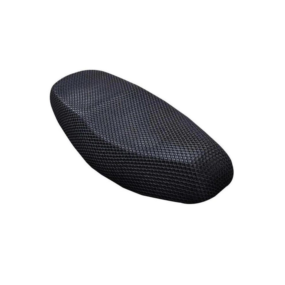 Seat Protection Mesh Fabric Seat Pad For Motorcycle Scooter Bike 75X55cm Breathable Cover Black 9354506478247