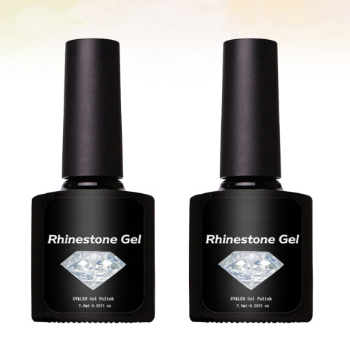 2 Pezzi Punta Per Unghie Decorazione Gel Manicure Uv 2