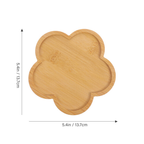 4 Pezzi Sottovaso In Bamboo Per Da Antigoccia 2