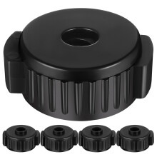 Cymbal Vervangingsmoeren Drumstel Onderdelen Zwarte Plastic 5 Stuks