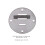 Ventilplatte 51 46x46mm Dichtung Ersatz Hardware 13