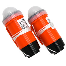 Life Jacket Light 2-Pack Waterproof LED Strobe Lights For Tubing Rafting Water Skiing Automatic Survivor Locator
