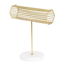 Multifuntional Metal Display Stand Watch Display Holder For Watches Alloy Texture Finish Desk Organizer