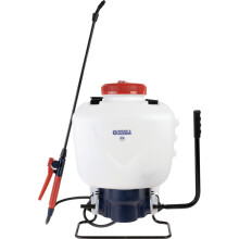 Spear & Jackson 15LPAPS 15 Litre Pump Action Pressure Sprayer, White/Red/Black/Blue