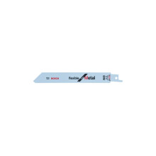 BOSCH Lame de scie sauteuse S 522 EF - Métal - Lot de 5