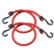 MASTER LOCK Set van 2 bungeekoorden - Rood - 60 cm