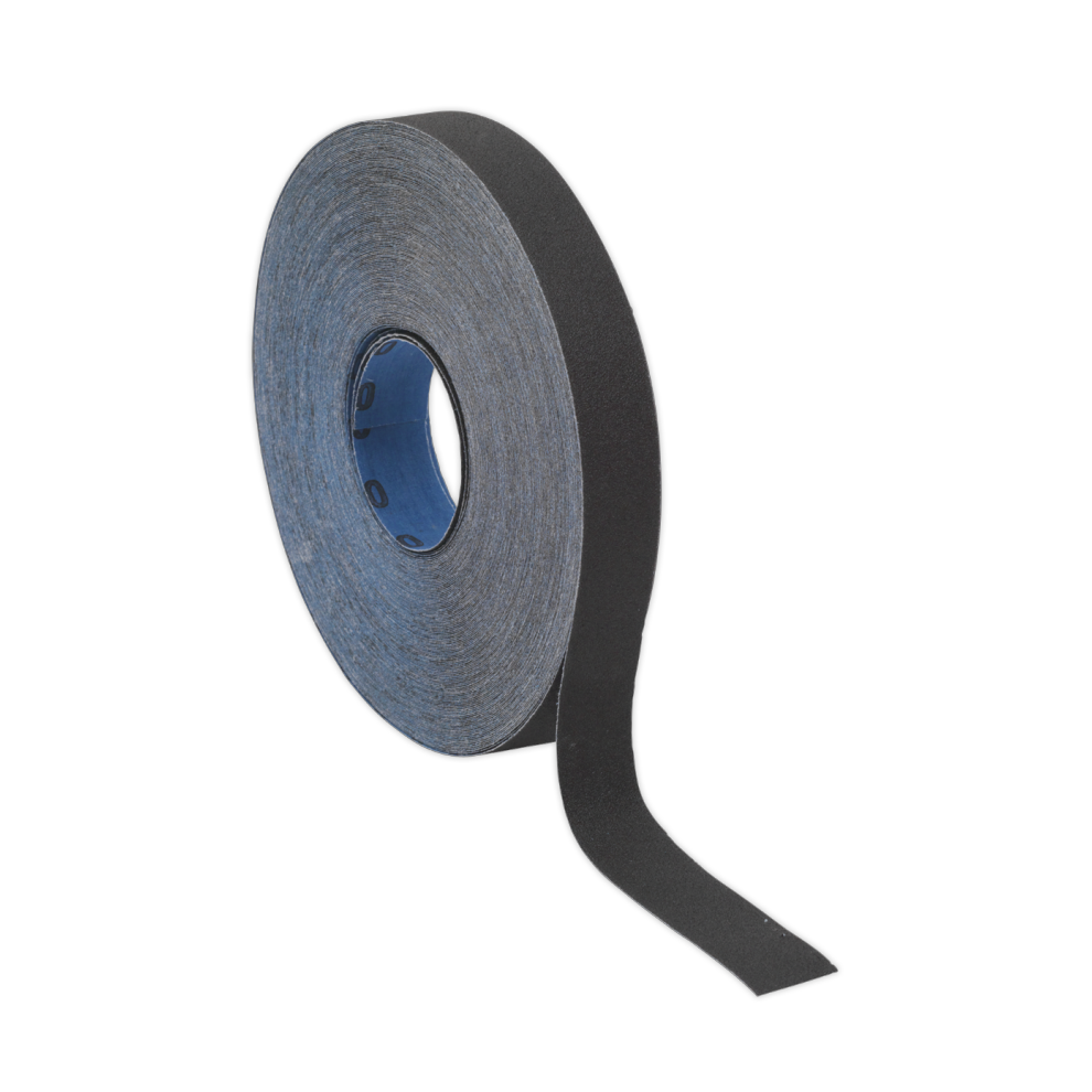 Sealey Er2525150 Emery Roll Twill 25Mm X 25Mtr 150Grit Blue