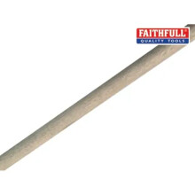 Faithfull FAIRH601516 Wooden Broom Handle 1525cm x 23mm (60 x 15/16in)