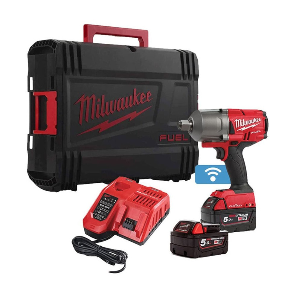 Milwaukee M18 Fuel  One-Key  3/4in. High Torque Impact Wrench With Friction Ring Battery & Charger Included