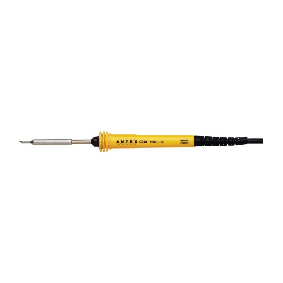 Antex Cs18 230V Silicon Lead Soldering Iron With Mains Plug