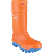 (11 UK, Orange) Dunlop C662343 Purofort Thermo + Full Safety Wellington / Mens Boots / Safety Wellingtons