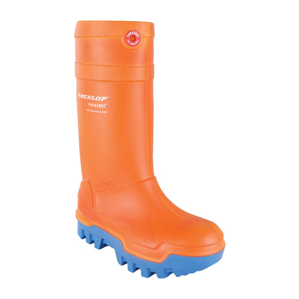 Dunlop (11 Uk, ) C662343 Purofort Thermo + Full Safety Wellington / Mens Boots / Safety Wellingtons Orange