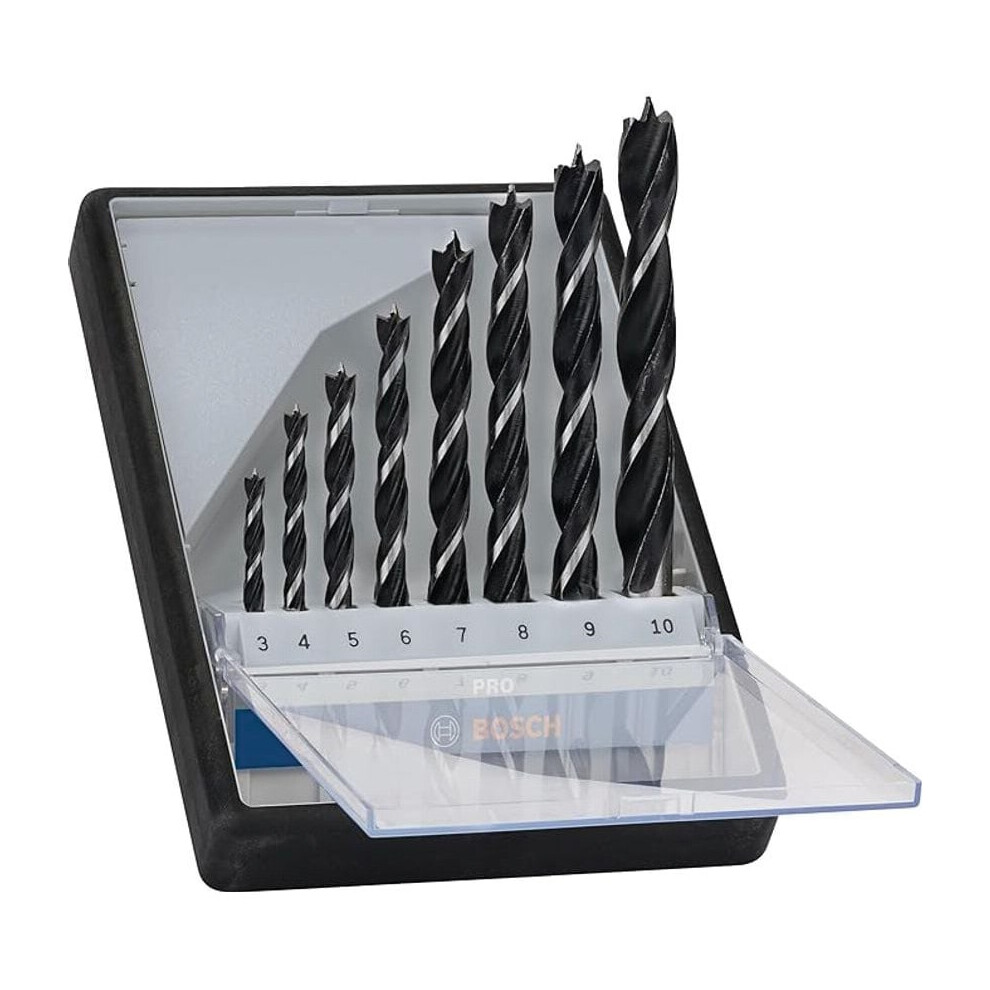 Bosch 2607010533 Brad Point (8-Piece)