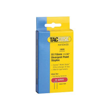 Tacwise 287 91 Narrow Crown Divergent Point Staples 18mm - Electric Tackers Pack 1000
