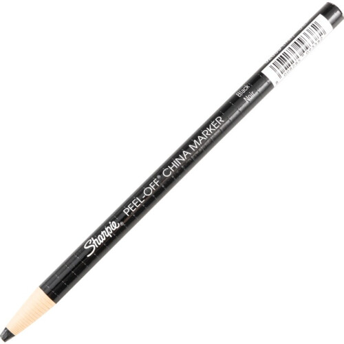 Sharpie Sharpie Black China Pencil Markers (Pack of 12)