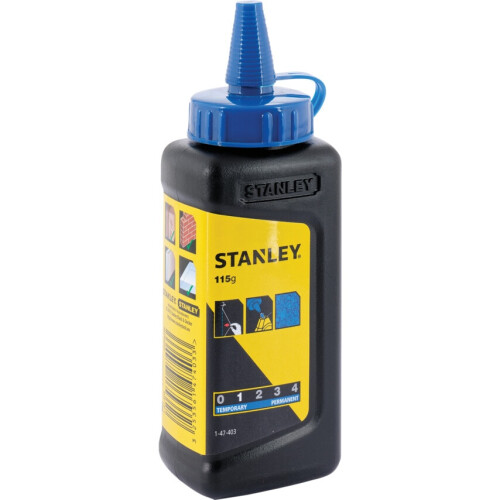STANLEY Stanley 1-47-403 Chalk Refil Blue 4oz