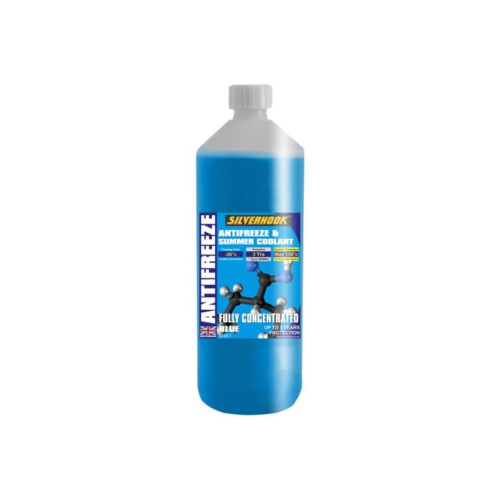 Silverhook SHA1 Concentrated Antifreeze - Blue 1 Litre