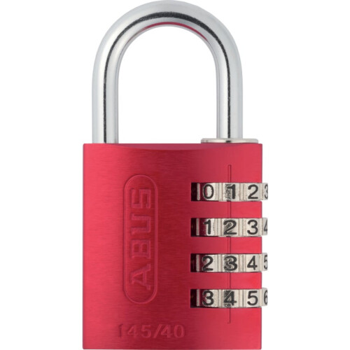 Abus ABUS 145/40 Combination Padlock - Red