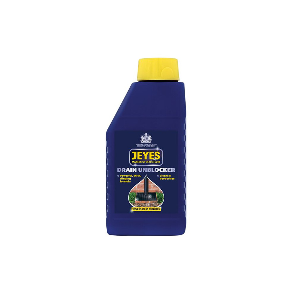 Jeyes JEY570280 570280 Drain Unblocker 1 Litre, Blue