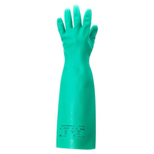 Sol-Vex Ansell 37-185/9 Nitrilgrüne große Handschuhe - Paar