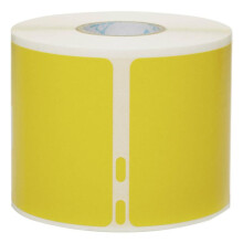 DYMO LabelWriter Doos met 1 rol van 220 gele zelfklevende etiketten, Badge/Verzending, 54mm x 101mm.