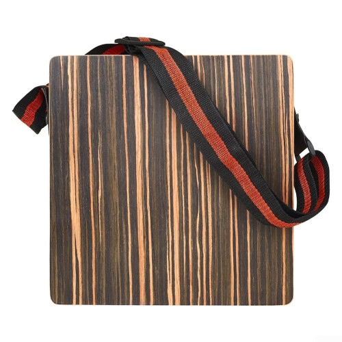 Cajon Drum Set Wooden Construction, Travel-Friendly Design, Compact Size, Buzz Feature, Percussion Instrument (CAJON)