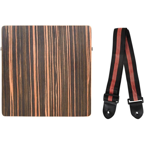 Cajon Drum Set Wooden Construction, Travel-Friendly Design, Compact Size, Buzz Feature, Percussion Instrument (CAJON) 1